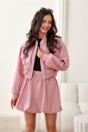 Kurtka Damska Model Paula ROZ KUR0030 Pink - Roco Fashion