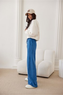 Spodnie Damskie Model Emmy NIE SPD0041 Blue - Roco Fashion
