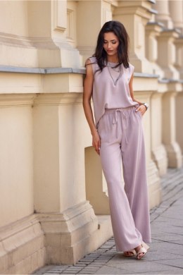 Spodnie Damskie Model Malmo ROZ SPD043 Pink - Roco Fashion