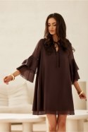 Sukienka Model Beatrice BRA SUK0525 Brown - Roco Fashion