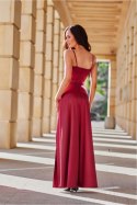 Sukienka Model Salma BOR SUK0462 Bordo - Roco Fashion