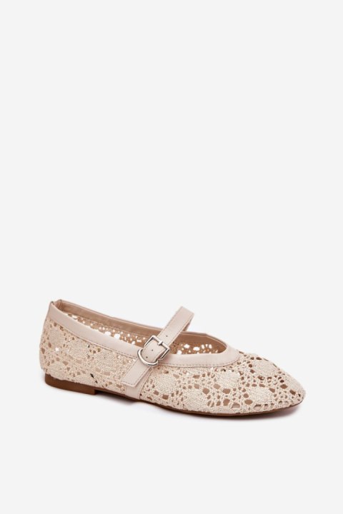 Baleriny Model Orphali C-674 Beige - Step in style Baleriny Model Orphali C-674 Beige - Step in style