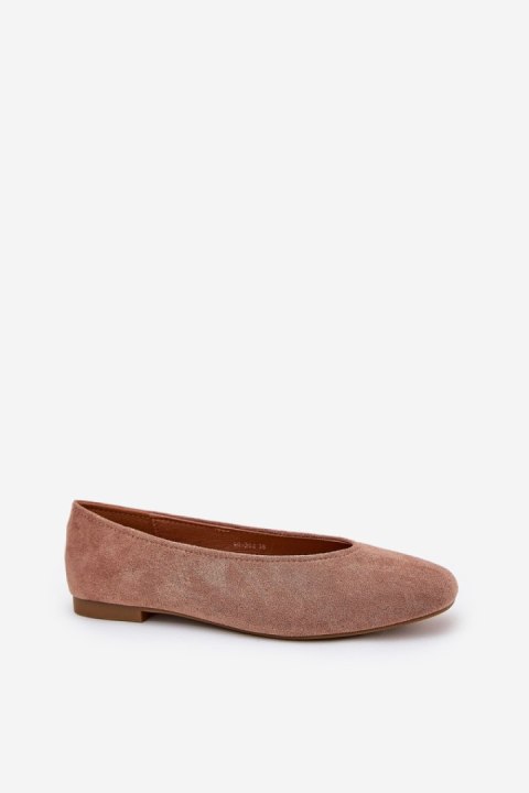 Baleriny Model Osallin QQ-202 Khaki - Step in style Baleriny Model Osallin QQ-202 Khaki - Step in style
