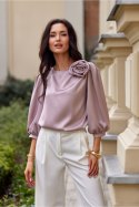 Bluzka Model Giana CAP BLU0178 Cappuccino - Roco Fashion