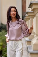 Bluzka Model Giana CAP BLU0178 Cappuccino - Roco Fashion