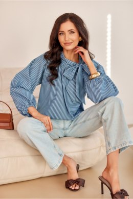 Bluzka Model Gigi BLU0201-A28 Blue - Roco Fashion