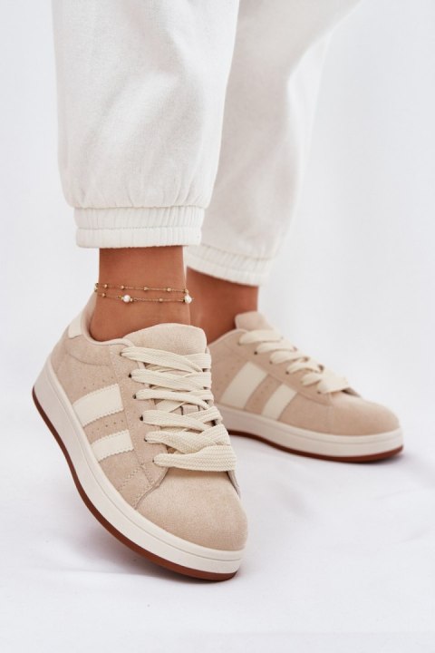 Buty Sportowe Model Arlenina 25SP26-8232 Beige - Step in style Buty Sportowe Model Arlenina 25SP26-8232 Beige - Step in style
