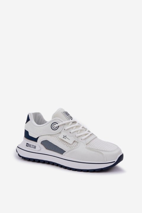 Buty Sportowe Model Big Star NN274A103 HI-POLY SYSTEM White/Navy - Step in style Buty Sportowe Model Big Star NN274A103 HI-POLY SYSTEM White/Navy - Step in style