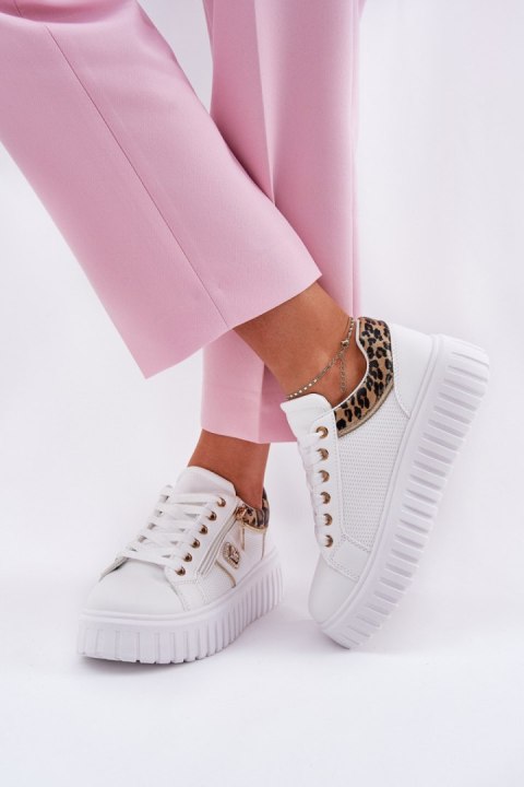 Buty Sportowe Model Velionna GLA1111 White - Step in style Buty Sportowe Model Velionna GLA1111 White - Step in style