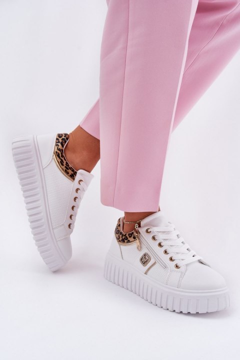 Buty Sportowe Model Velionna GLA1111 White - Step in style Buty Sportowe Model Velionna GLA1111 White - Step in style