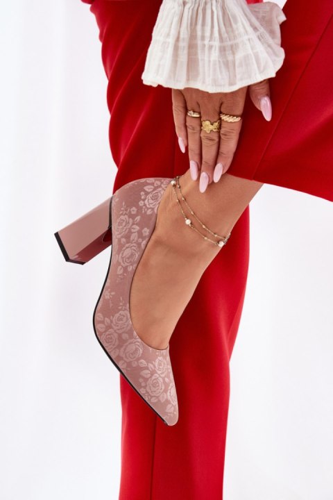 Czółenka Model Vinceza 62223 PInk - Step in style Czółenka Model Vinceza 62223 PInk - Step in style