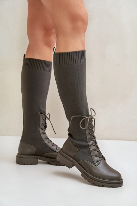 Kozaki Model Iranel 68129 Dark Green - Step in style Kozaki Model Iranel 68129 Dark Green - Step in style