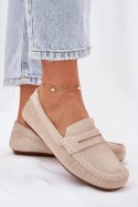 Mokasyny Model Big Star RR274947 Beige - Step in style