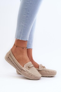 Mokasyny Model Kaydance VG251 Beige - Step in style