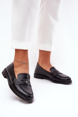Mokasyny Model Vinceza 18100 Black - Step in style