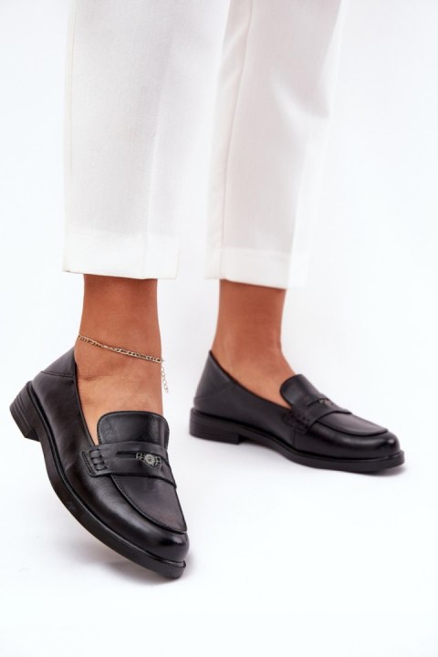 Mokasyny Model Vinceza 18100 Black - Step in style Mokasyny Model Vinceza 18100 Black - Step in style