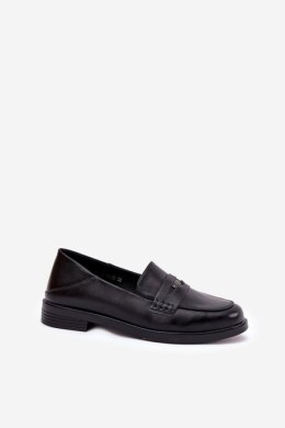 Mokasyny Model Vinceza 18100 Black - Step in style