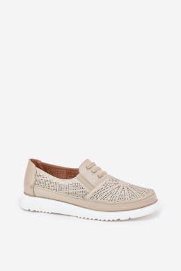 Półbuty Model Azethia 25PB02-9033 Gold - Step in style