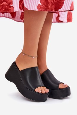 Sandał Klapki Model Kisoffi 8338-305 Black - Step in style