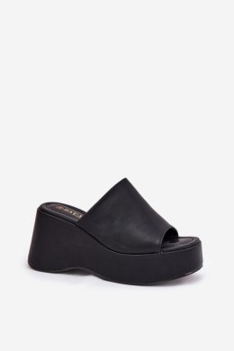 Sandał Klapki Model Kisoffi 8338-305 Black - Step in style