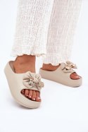 Sandał Klapki Model Marlize M560 Dark Beige - Step in style