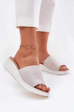 Sandał Klapki Model Panto Fino RR267044 Grey - Step in style