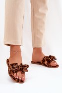 Sandał Klapki Model Tobin LX9614 Brown Panterka - Step in style
