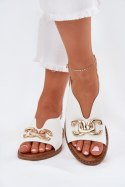 Sandały Model Amelira 25SD35-8775 White - Step in style