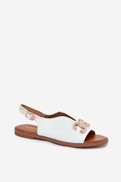 Sandały Model Amelira 25SD35-8775 White - Step in style Sandały Model Amelira 25SD35-8775 White - Step in style