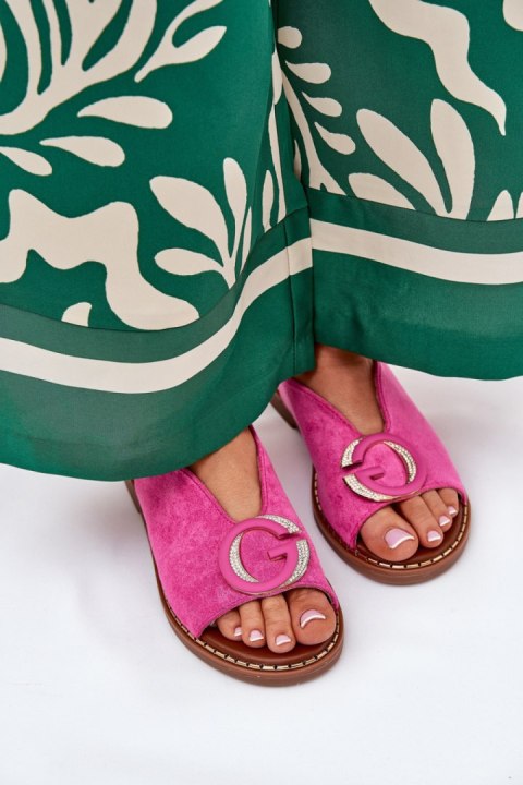 Sandały Model Haliones A8230 Pink - Step in style Sandały Model Haliones A8230 Pink - Step in style