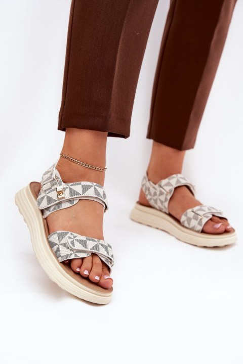 Sandały Model Leriot 88-13 Beige - Step in style