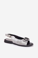 Sandały Model Lilria RMR2060-23 Silver - Step in style
