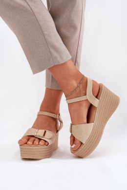 Sandały Model Liniella LOLO22 Khaki - Step in style