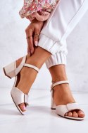 Sandały Model Lorisa SK806 Beige - Step in style