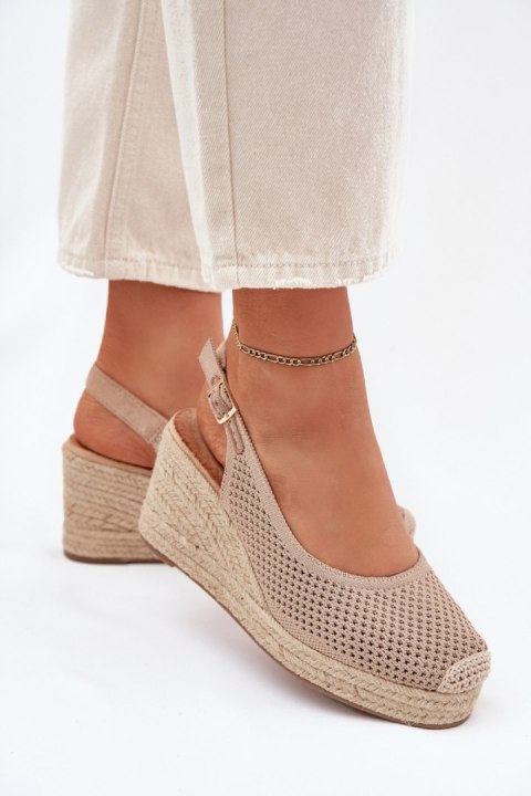 Sandały Model Tulliata 5988 Dark Beige - Step in style