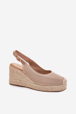 Sandały Model Tulliata 5988 Dark Beige - Step in style