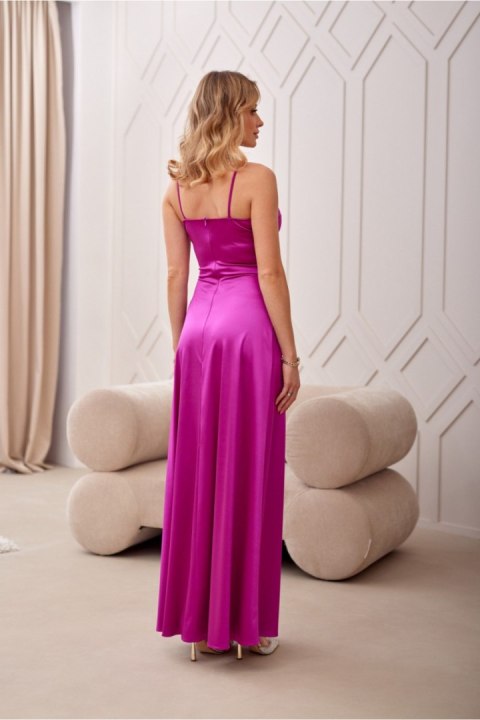 Sukienka Model Salma BIS SUK0462 Violet - Roco Fashion Sukienka Model Salma BIS SUK0462 Violet - Roco Fashion