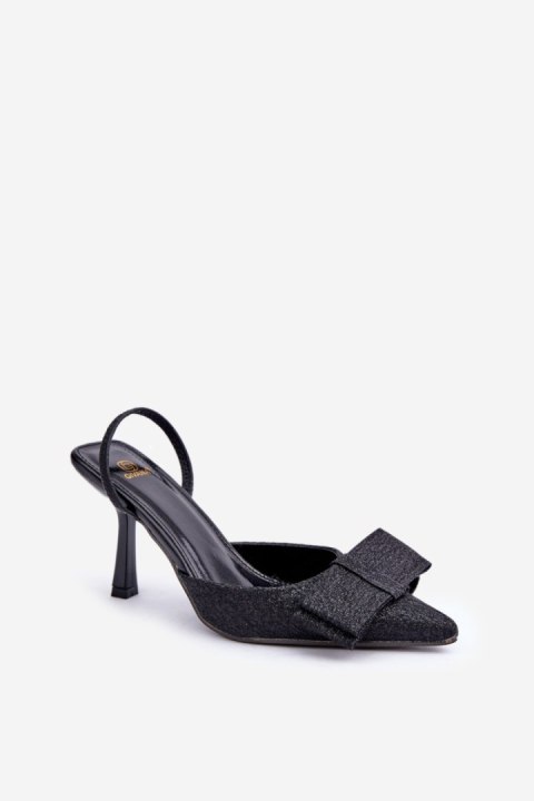 Szpilki Model Gredan SQC-109 Black - Step in style Szpilki Model Gredan SQC-109 Black - Step in style