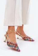 Szpilki Model Umirana 8338-302 Multicolor - Step in style