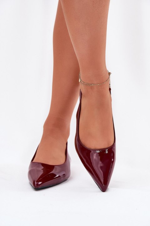 Baleriny Model Testori UC-170 Bordo - Step in style Baleriny Model Testori UC-170 Bordo - Step in style
