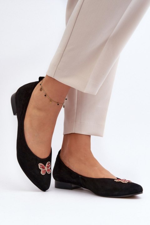 Baleriny Model Zazoo 2887/002 Black - Step in style Baleriny Model Zazoo 2887/002 Black - Step in style