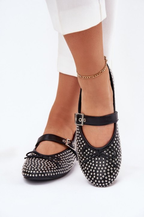Baleriny Model Zdivisa 1861 Black - Step in style Baleriny Model Zdivisa 1861 Black - Step in style