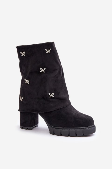 Botki Model Esadora 168-581 Black - Step in style Botki Model Esadora 168-581 Black - Step in style