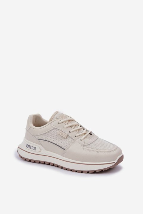 Buty Sportowe Model Big Star NN274A088 Light Beige - Step in style Buty Sportowe Model Big Star NN274A088 Light Beige - Step in style