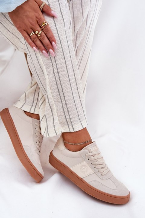 Buty Sportowe Model Big Star RR274806 Beige - Step in style Buty Sportowe Model Big Star RR274806 Beige - Step in style