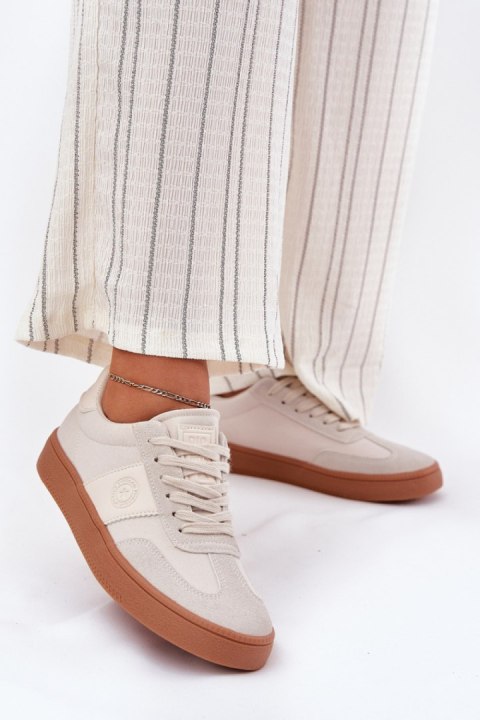 Buty Sportowe Model Big Star RR274806 Beige - Step in style Buty Sportowe Model Big Star RR274806 Beige - Step in style