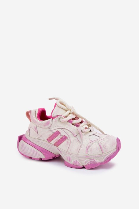 Buty Sportowe Model Goe RR2N4038 Pink - Step in style Buty Sportowe Model Goe RR2N4038 Pink - Step in style