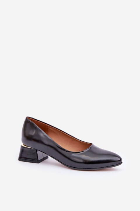 Czółenka Model Lewski 3118 Black - Step in style Czółenka Model Lewski 3118 Black - Step in style