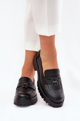 Mokasyny Model Vinceza 18109 Black - Step in style