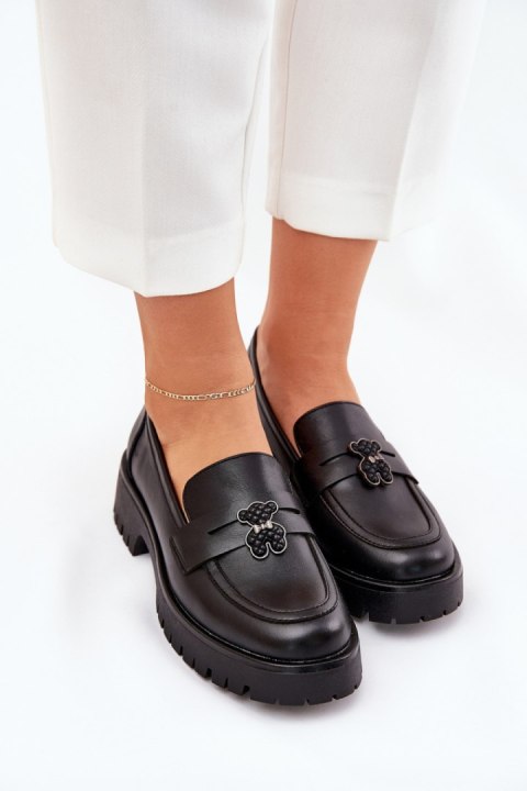 Mokasyny Model Vinceza 18109 Black - Step in style Mokasyny Model Vinceza 18109 Black - Step in style